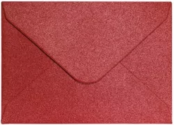 Koperty 70x100 Pearl, czerwone 150g/m2