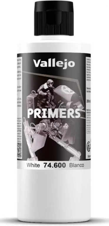 Vallejo: 74.640 - Mecha Primer - White (200 ml) - tantis.pl