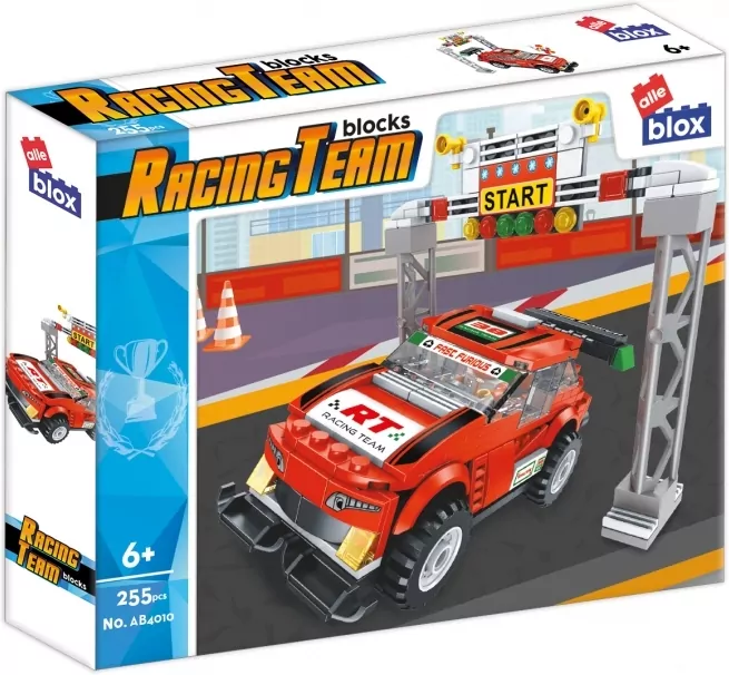 Klocki konstrukcyjne Alleblox Racing Team 255 elementów - tantis.pl