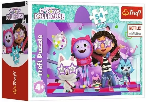 Puzzle 54 mini Z Gabby zawsze jest wesoło 1 TREFL - tantis.pl