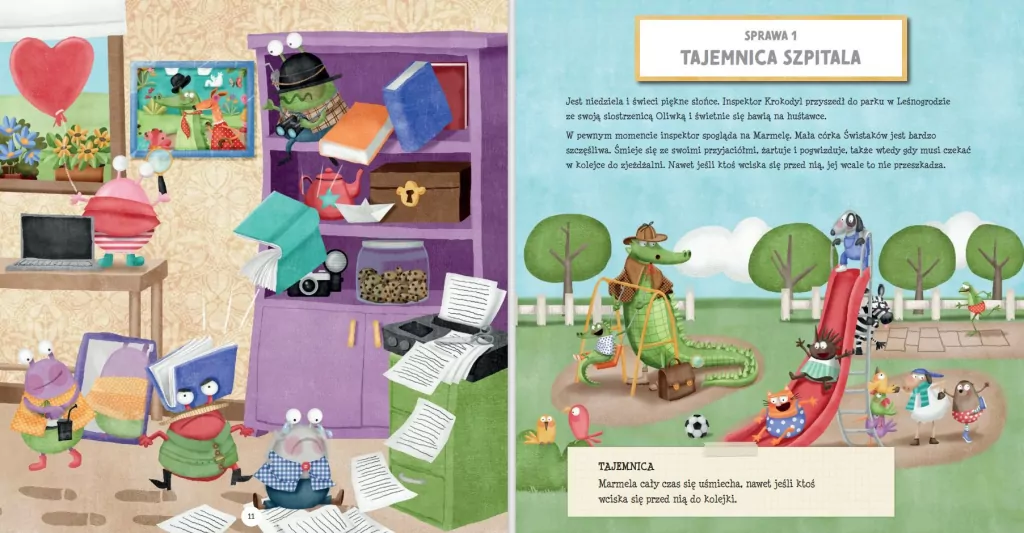 Sprawy inspektora Krokodyla. Tajemnice dziesięciu uczuć. Uczuciometr - tantis.pl