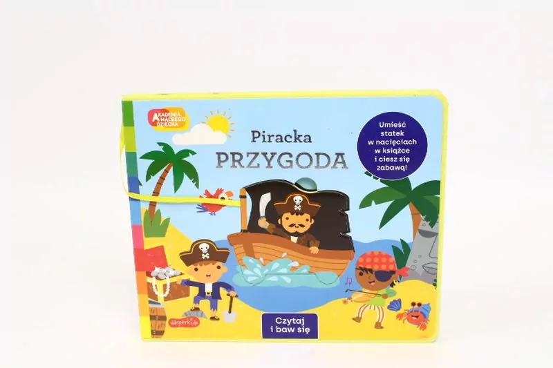 Piracka przygoda. Czytaj i baw się. Akademia Mądrego Dziecka - tantis.pl