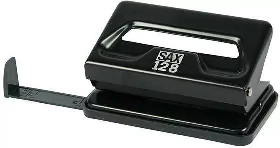 Dziurkacz 12 kartek czarny - tantis.pl