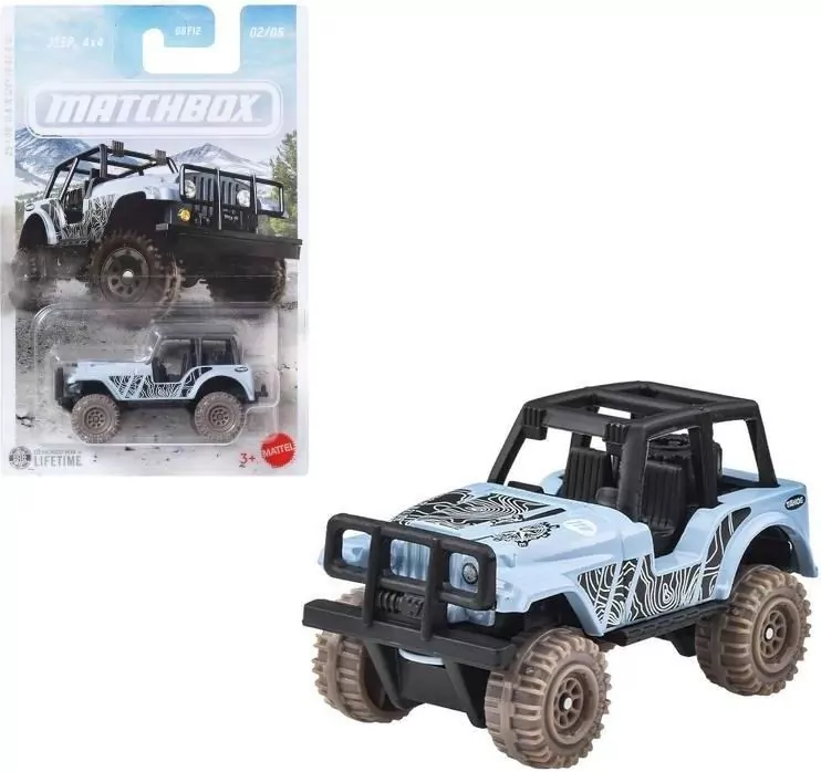 Matchbox exclusive theme 1:64 Jeep 4x4 - tantis.pl