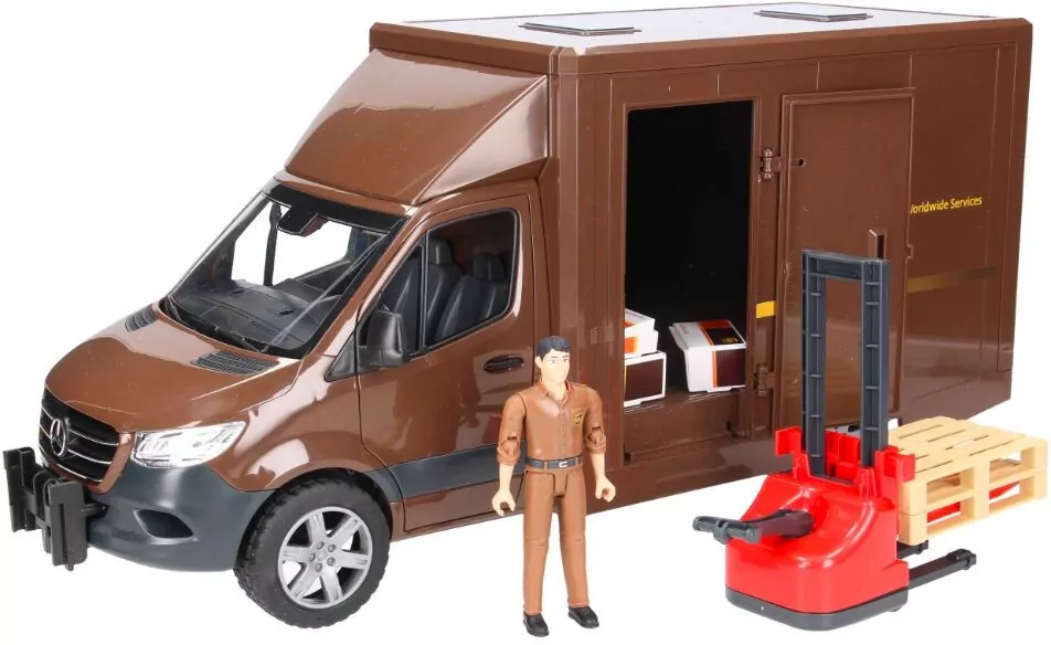Mercedes Sprinter UPS z kierowcą i akcesoriami - tantis.pl