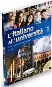 L'italiano all'universita 1. Podręcznik + ćwiczenia + CD audio. Język włoski - tantis.pl