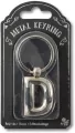 Silver Letter Keyring - brelok do kluczy litera D - tantis.pl