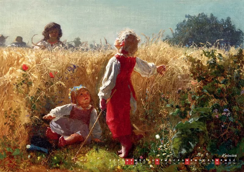 Kalendarz 2026 - Chełmoński A3 - tantis.pl