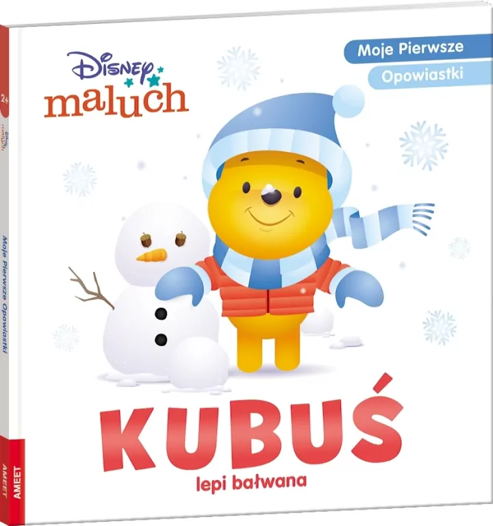 Kubuś lepi bałwana. Disney Maluch - tantis.pl