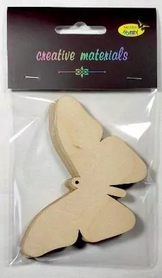 Elementy ze sklejki 3mm do ozdabiania motyl - tantis.pl