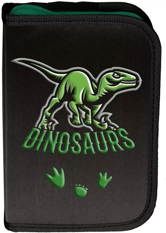 Piórnik bez wyposażenia Dinozaur PP25DI-P001BW - tantis.pl