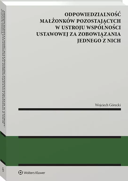 Odpowiedzialność małżonków pozostających.. - tantis.pl