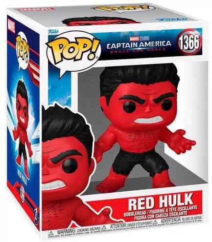 Figurka Super Marvel Red Hulk Funko Pop - tantis.pl