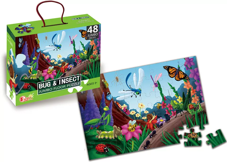 Puzzle 48 Jumbo łąka - tantis.pl