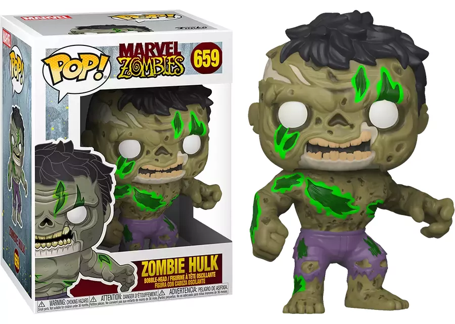 Hulk. Zombies. Marvel. Funko POP - tantis.pl