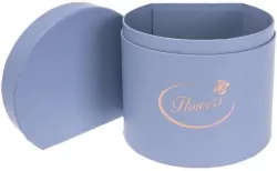 Pudełko Flower Box niebieski ROZETTE
