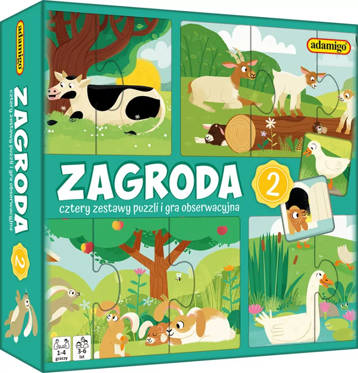Zagroda 2 puzzle obserwacyjne - tantis.pl