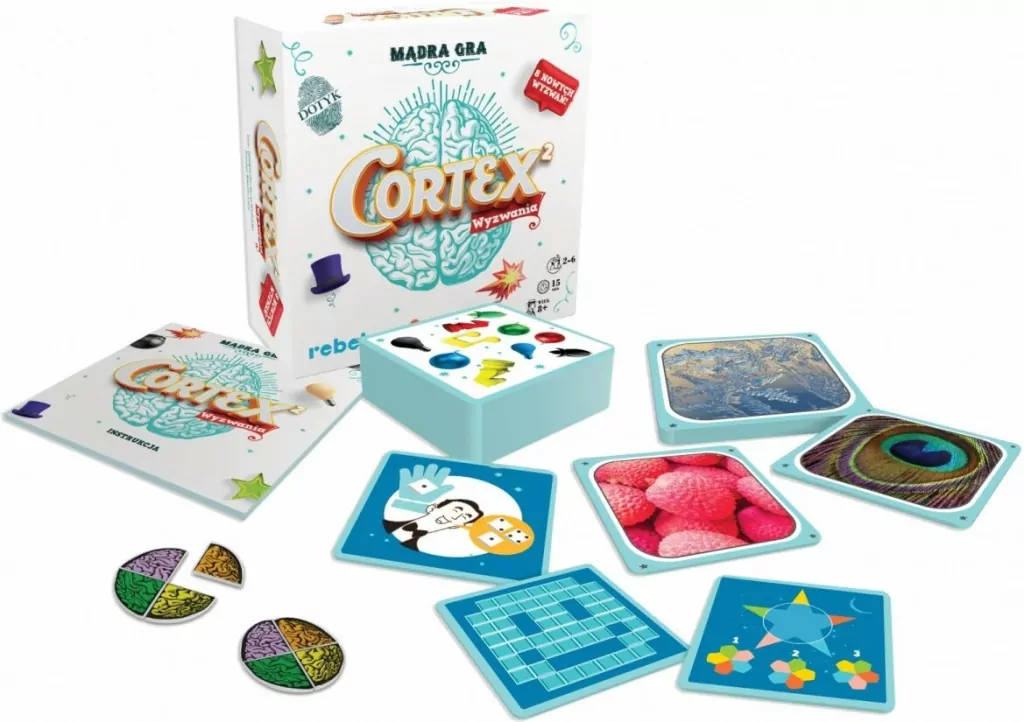Cortex 2. Wyzwania. 8 nowych wyzwań! Mądra gra - tantis.pl