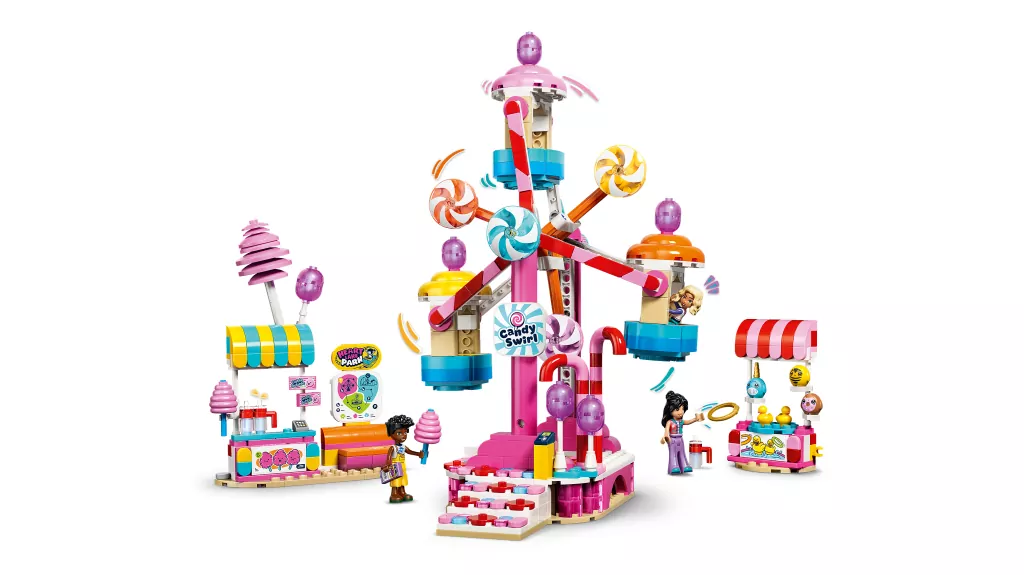 LEGO® Cukierkowo-babeczkowy diabelski młyn 42700 - tantis.pl