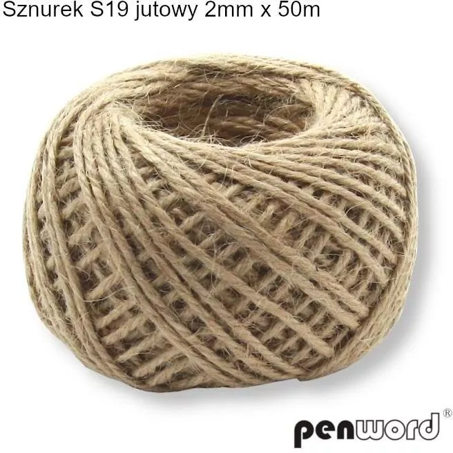 Sznurek jutowy 2mmx50m - tantis.pl