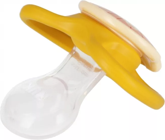 NUK. Space. Smoczek uspokajający silikonowy. 18-36 miesięcy. Lew - tantis.pl