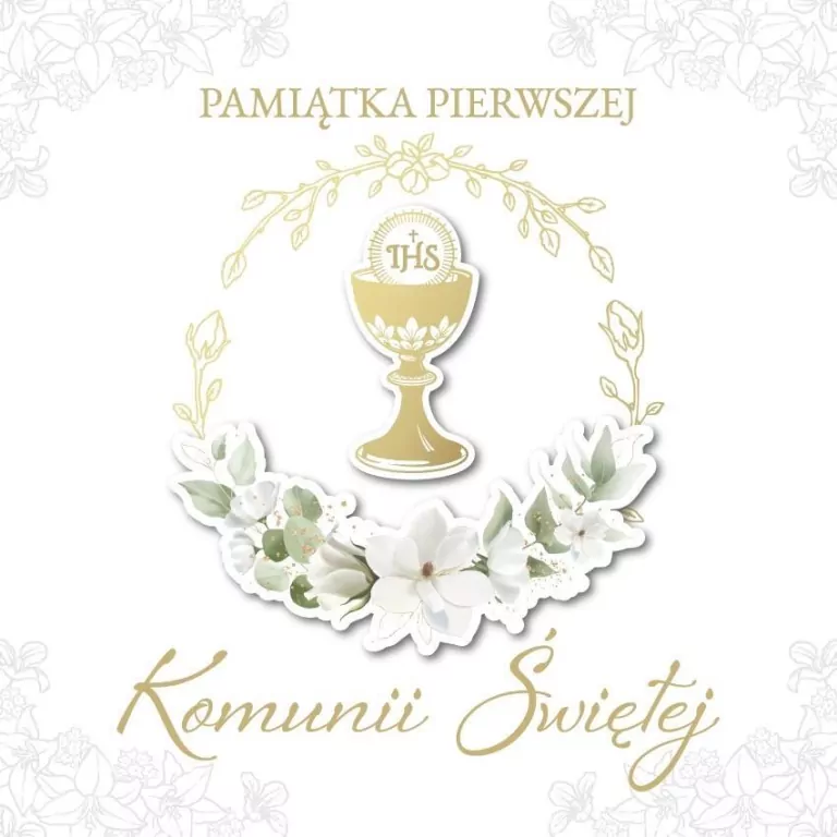 Pamiątka książeczka Komunia - tantis.pl