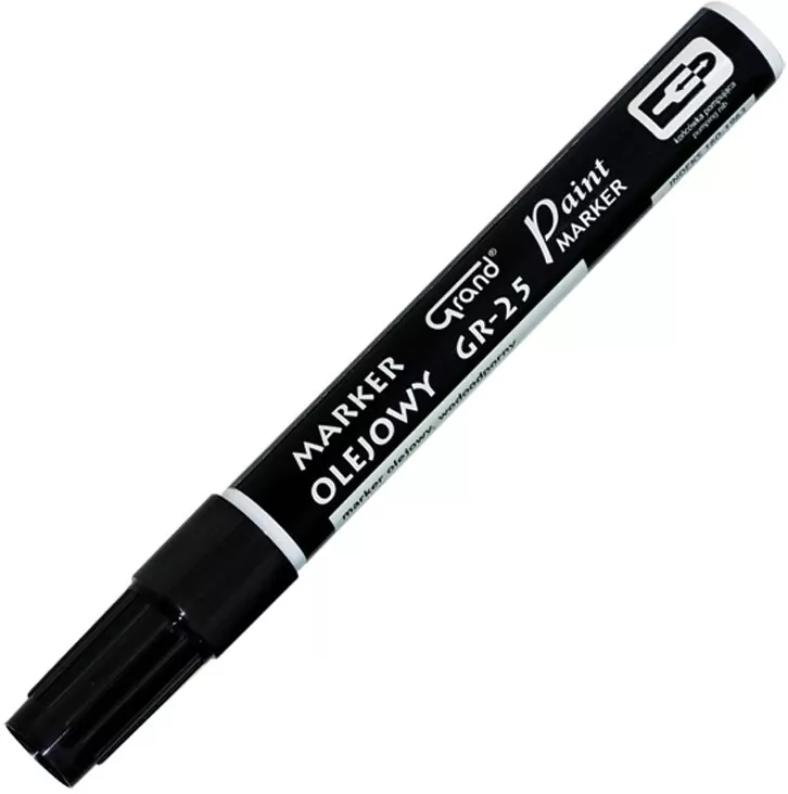 Marker olejowy Grand GR-25 czarny - tantis.pl