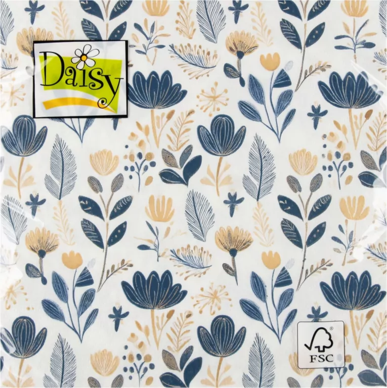 SERWETKA PAP 3W 330X330 KWIAT 41601 PM OP - tantis.pl