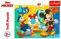 Puzzle 30. Myszka Miki i Wesoły Domek. 18289 - tantis.pl