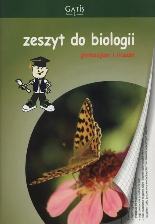 Zeszyt z poradnikiem A5/60k kratka Biologia - tantis.pl