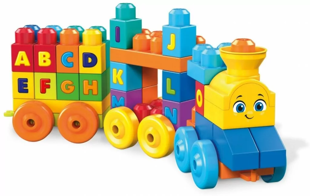 Mega Bloks®. Interaktywny pociąg ABC - tantis.pl