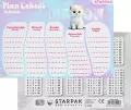 Plan lekcji A5 z naklejkami na zeszyt Cuties - tantis.pl