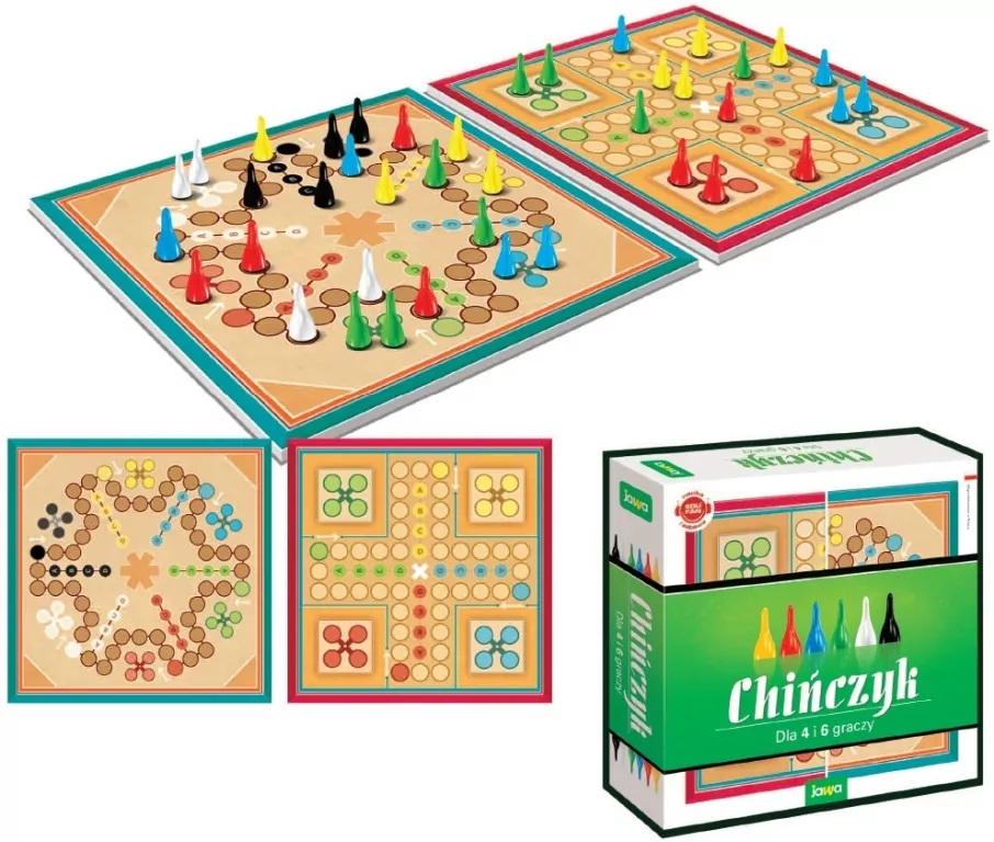 Chińczyk. Dla 4 i 6 graczy - tantis.pl