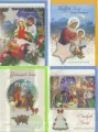 Karnet B6. Boże Narodzenie. Z opłatkiem Religia, 10 sztuk mix - tantis.pl