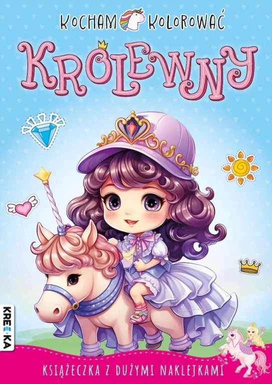 Kocham kolorować Królewny - tantis.pl