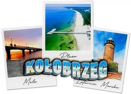 Magnes I love Poland Kołobrzeg ILP-MAG-C-KOL-32 - tantis.pl