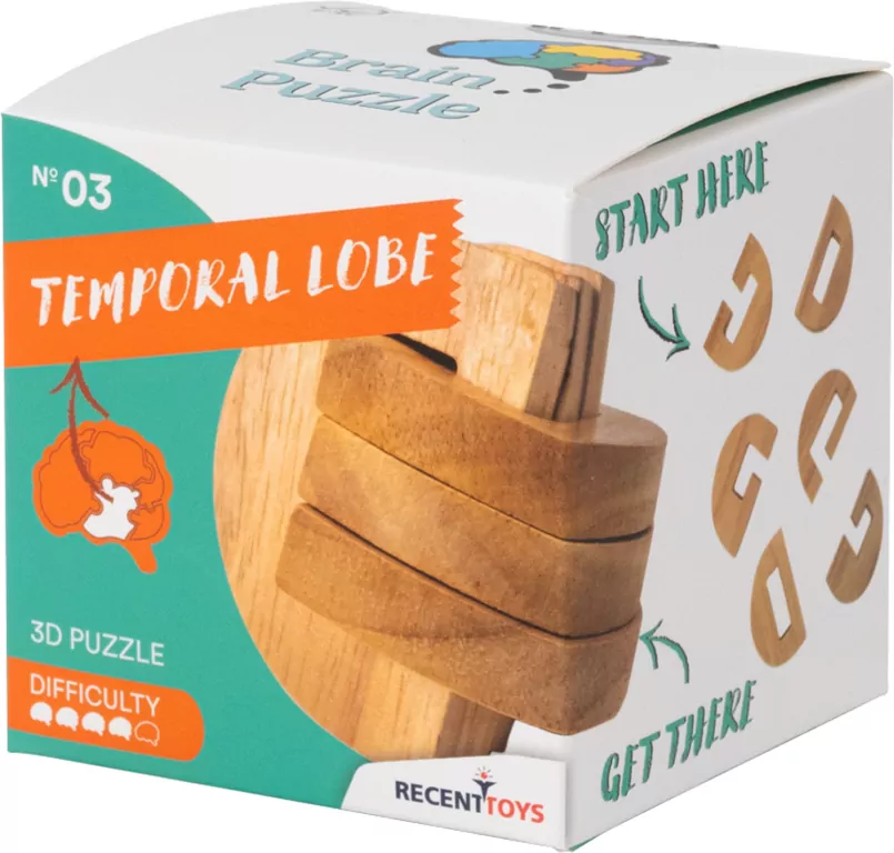Temporal Lobe - łamigłówka Recent Toys poziom 4/5 - tantis.pl