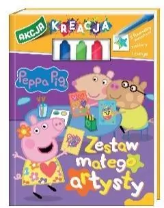 Peppa Pig. Zestaw małego artysty. Akcja Kreacja! cz. 1 - tantis.pl