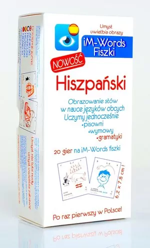 iM Words, fiszki, Hiszpański 300 - tantis.pl