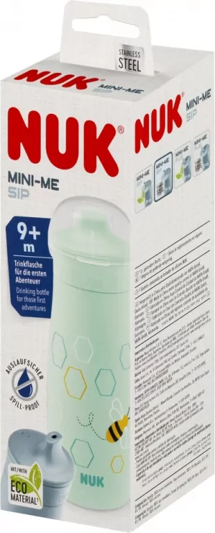 NUK. Mini-Me. Kubek. 300 ml. 9 miesięcy. Pszczółka - tantis.pl