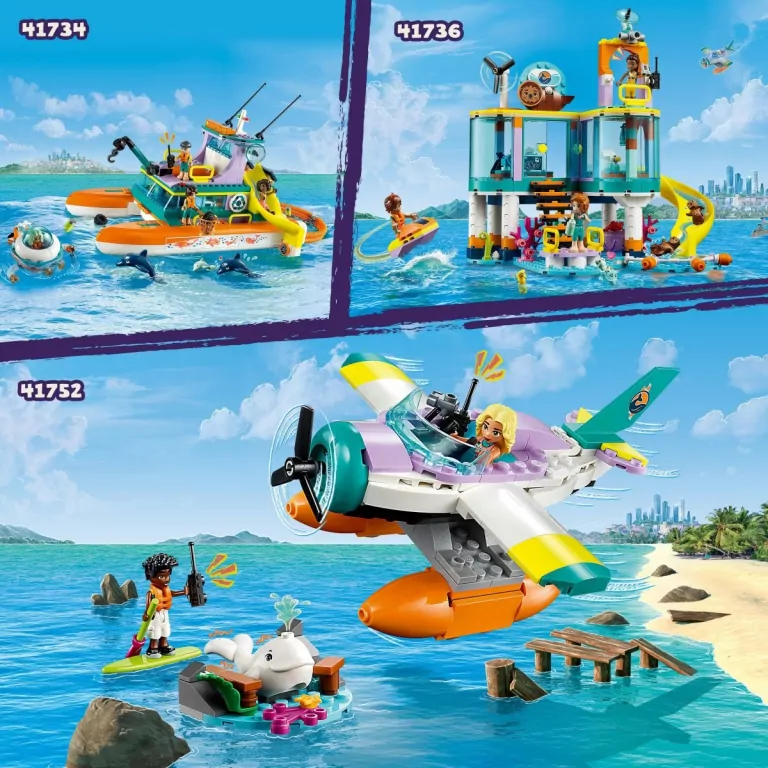 LEGO® Friends. Hydroplan ratowniczy. 41752 - tantis.pl