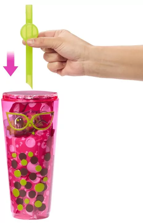 Barbie Pop Reveal Lalka Jagoda Bubble Tea - tantis.pl