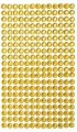 Kryształki samoprzylepne yellow 6mm 260szt - tantis.pl