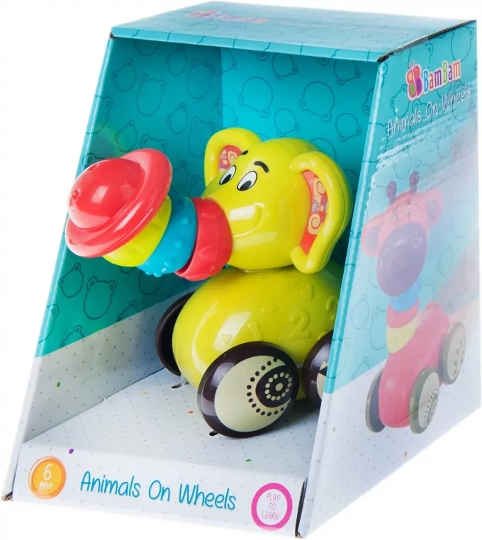 Słonik na kółkach - tantis.pl