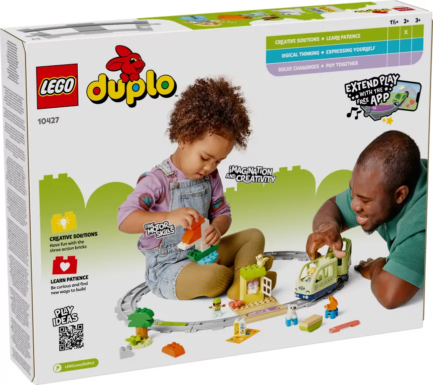 LEGO® Duplo. Przygoda z interaktywnym pociągiem 10427 - tantis.pl