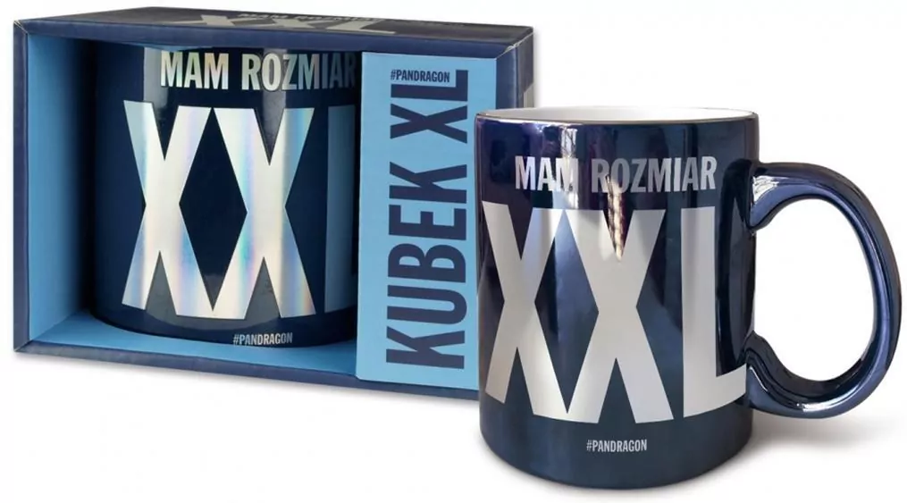 Kubek XL - Rozmiar - tantis.pl