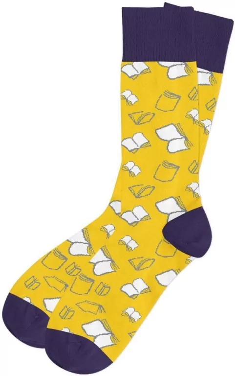 Skarpetki - Skarpetki pełne książek rozm. 37/41 - tantis.pl