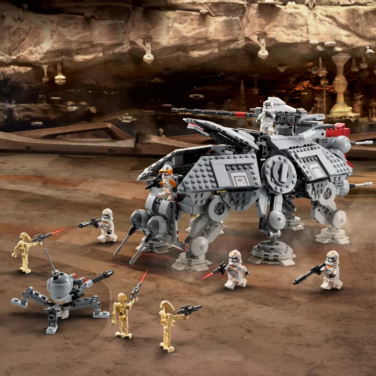 LEGO® Star Wars. Maszyna krocząca AT-TE. 75337 - tantis.pl
