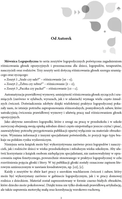 Mównica logopedyczna. Paczka czy packa? - tantis.pl