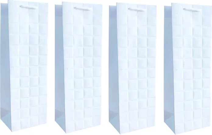 Torebka prezentowa B biała. 1 sztuka - tantis.pl